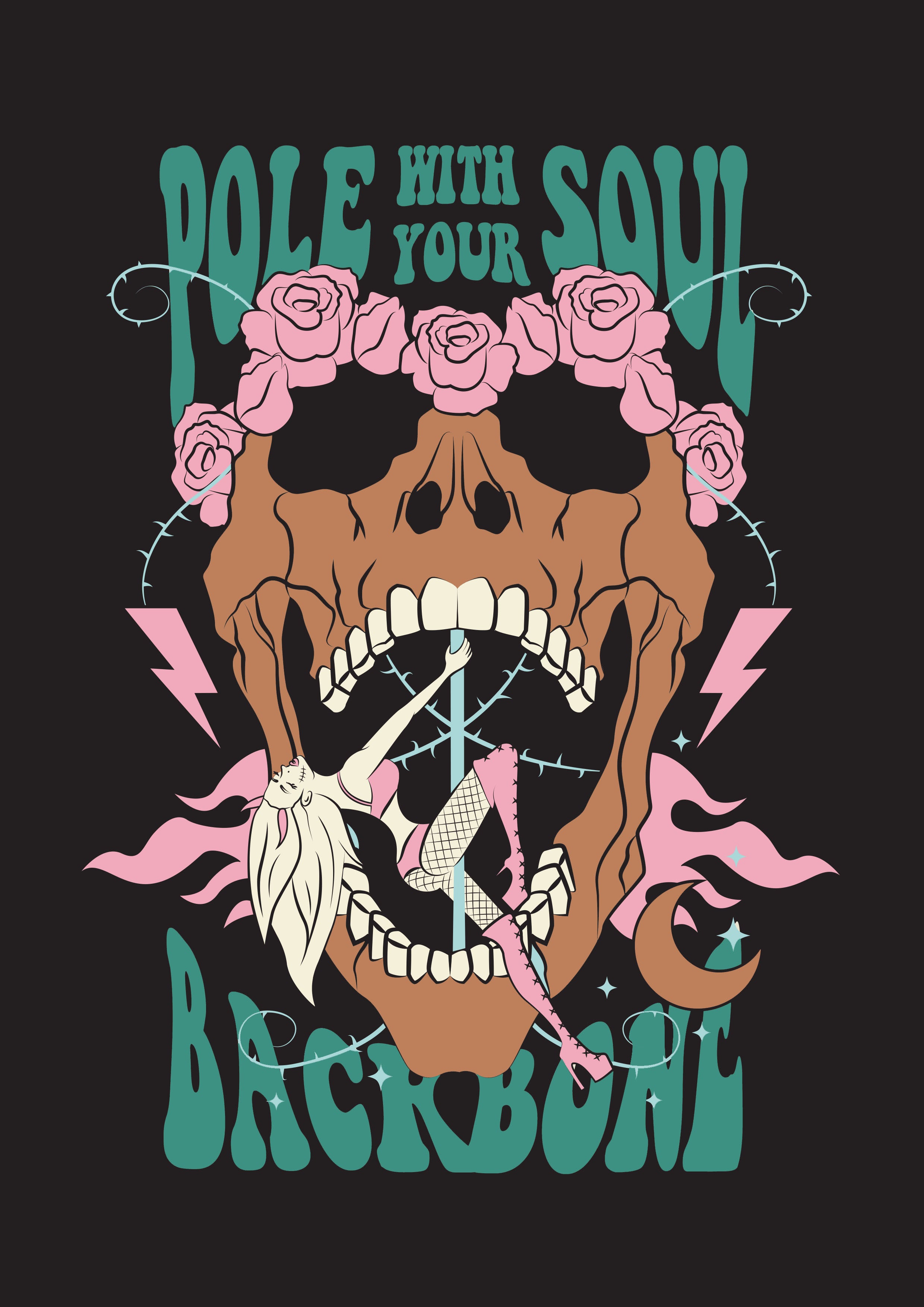 Pole with your soul t-shirt