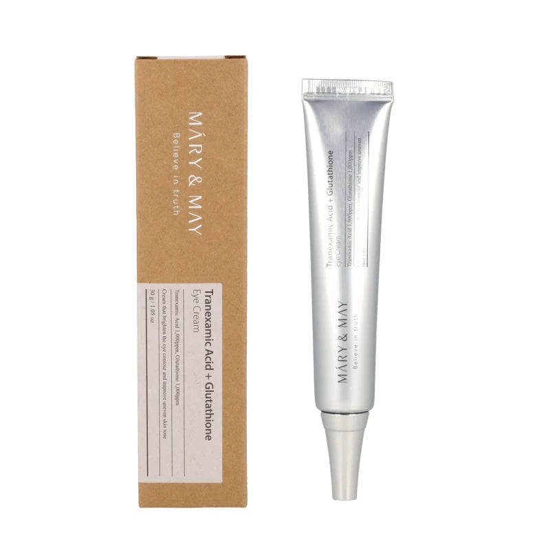 Mary & May Tranexamic Acid+ Glutathion Eye Cream 30ml  Backbone Polewear